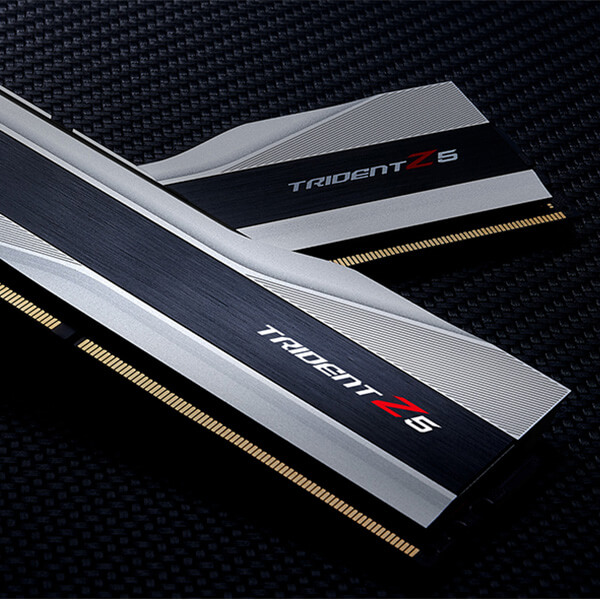 G.SKill Trident Z5 32GB (16GBx2) DDR5 5600MHz RAM (Metallic Silver)